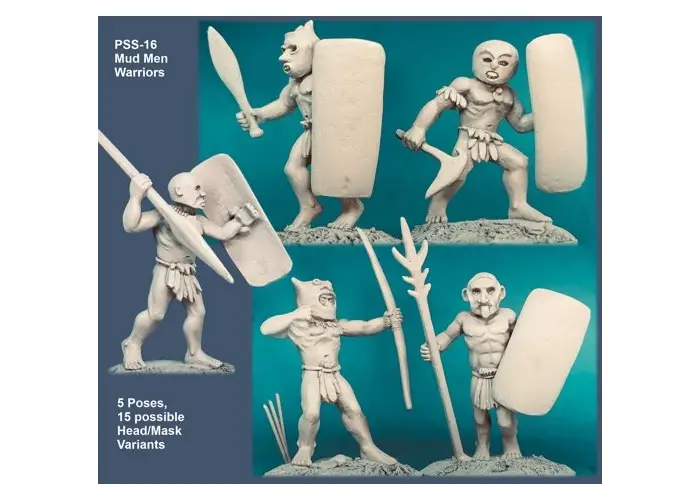 Mud Men Tribal Warriors 
