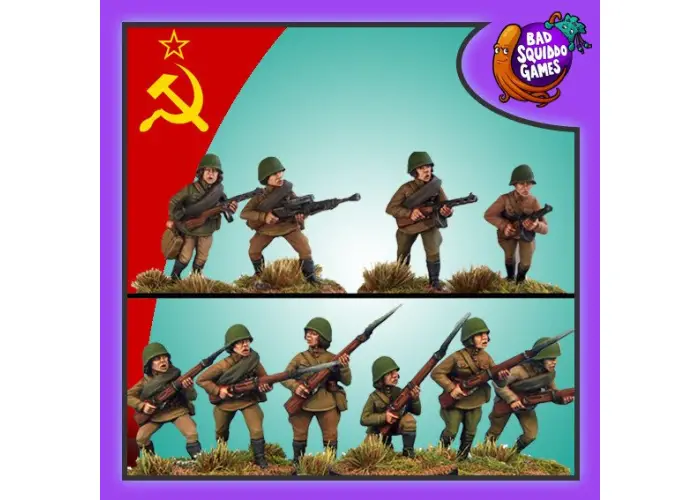 Female Soviet Infantry Squad (10)