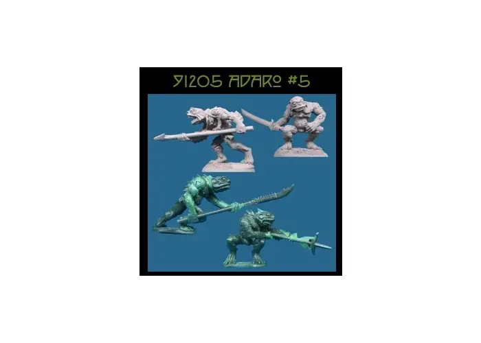 Adaro with Hand Weapons