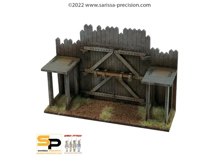 Stockade Gate (28mm)