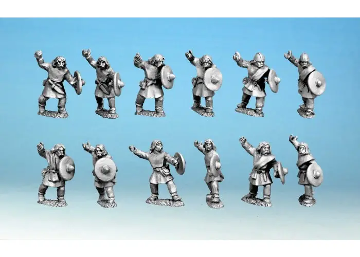 Welsh Unarmoured Warriors