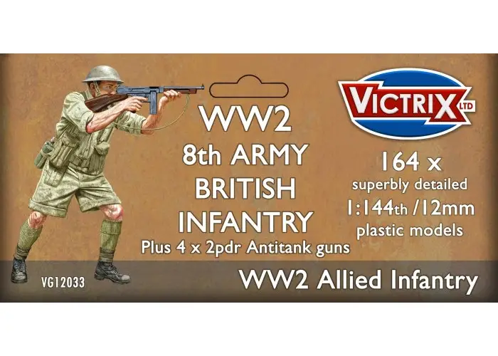 British 8th Army Infantry