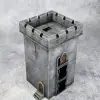 Photo of 28mm Fortified Square Castle Tower Connector (28MEDCONSQ)