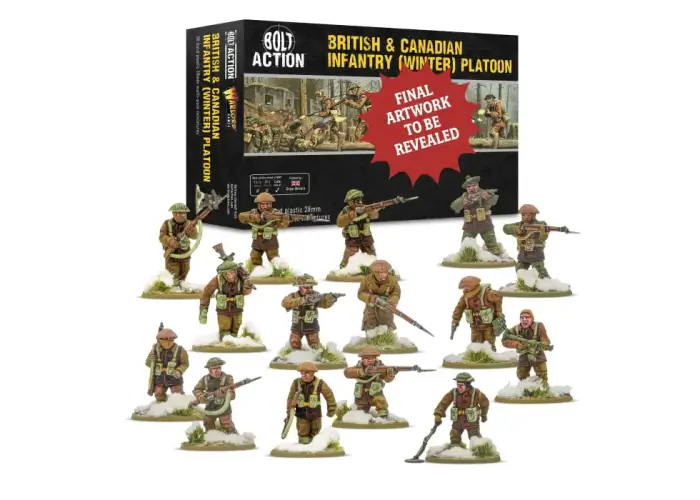 British & Canadian infantry (Winter) Platoon  