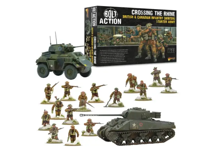British & Canadian Infantry (Winter) Starter Army 