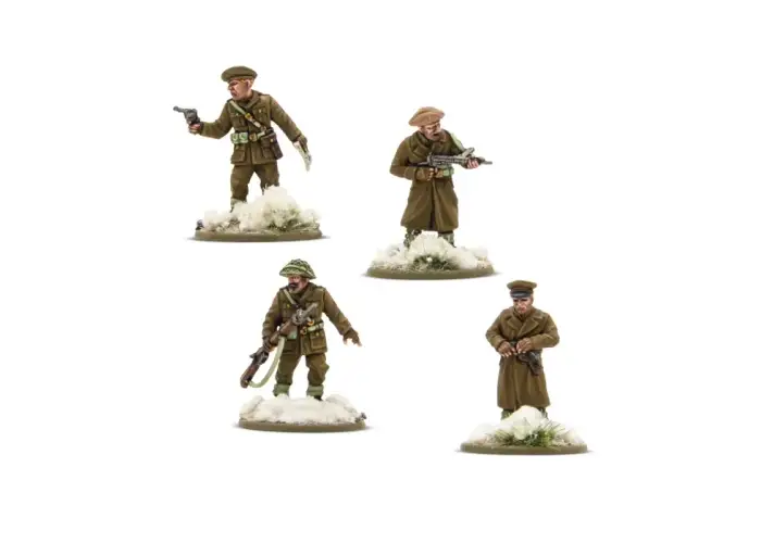 British & Canadian Infantry (Winter) Platoon Commanders