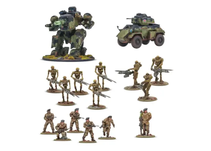 British Commonwealth starter army Konflikt 47