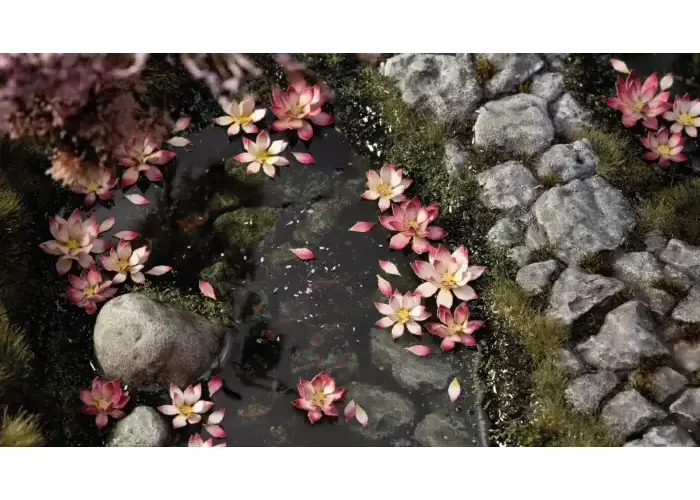 Laser Plants - Lotus Flower