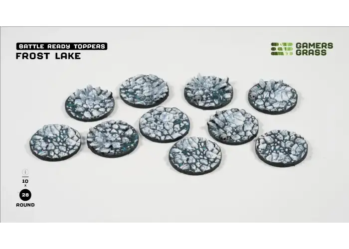 Frost Lake – Round 28mm (x10)