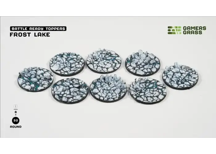 Frost Lake – Round 32mm (x8)
