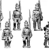 Photo of British Light/ Flank Company in Shakos, Advancing. (CB03)