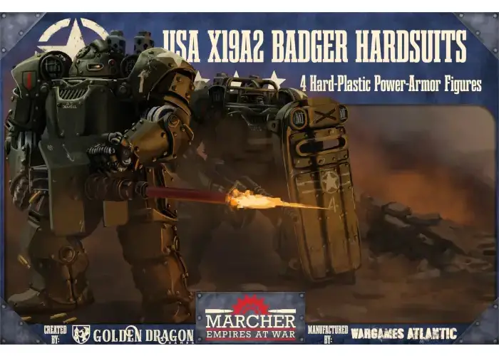 Marcher: X19A2 Badger Hardsuits