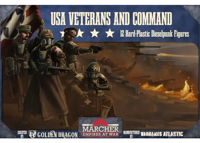 Marcher: USA Veterans and Command