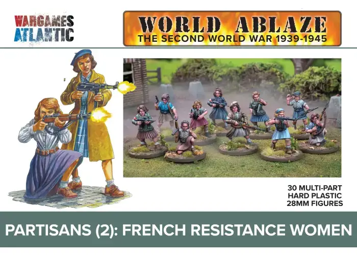 Partisans (2) French Resistance Women