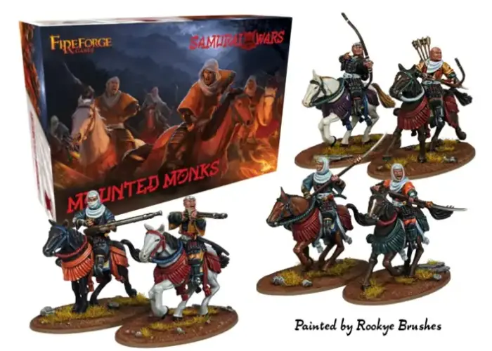 Mounted Monks
