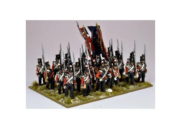 British Regiment in Shakos