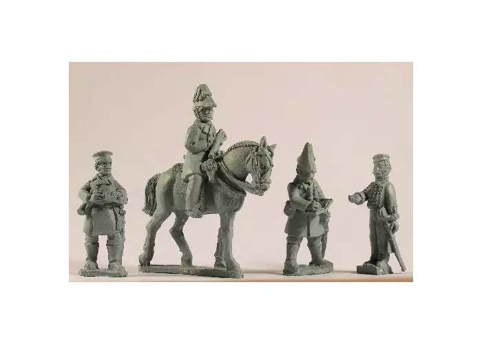 Lord Raglan and staff