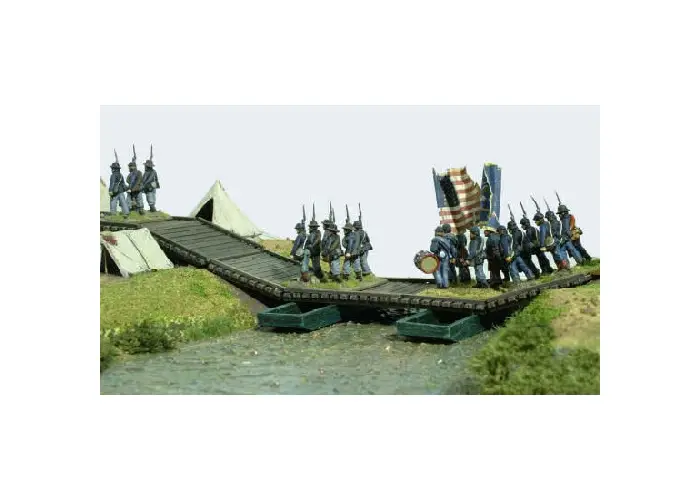 Wooden Pontoon Bridge
