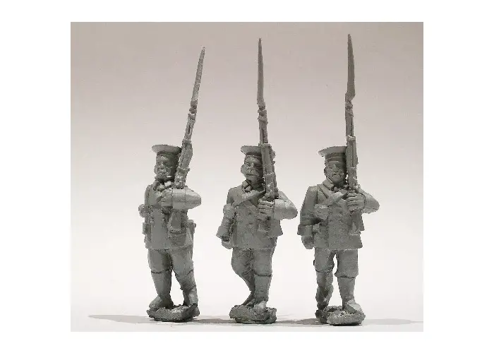 Russian sailors advancing