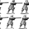 Photo of Dismounted Dragoons in Fur-Trimmed Cap Firing (GS23)