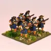 Photo of Musketeers with Flintlocks at ready. (GS33)