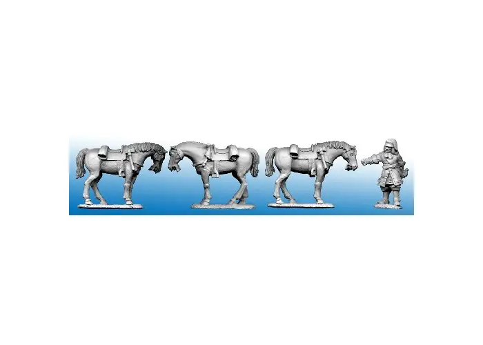 French Dragoon Horse-holder