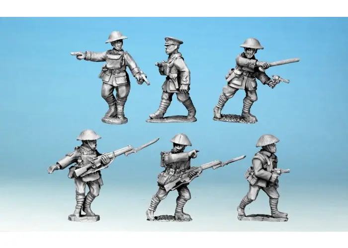 British Officers and NCOs