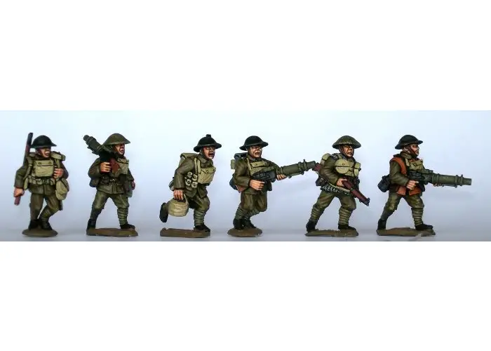 British with Lewis Guns