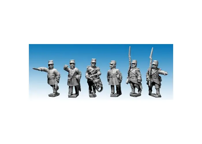 French Line Infantry Command in Kepi