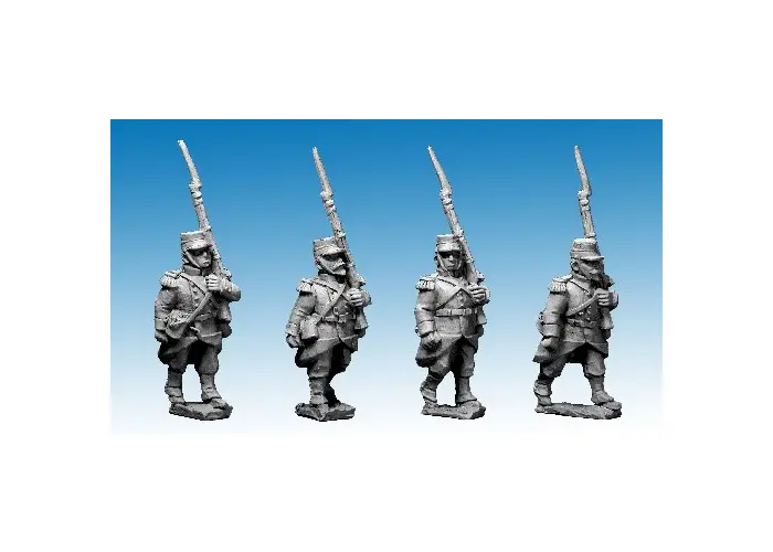 French Line Infantry advancing in Kepi
