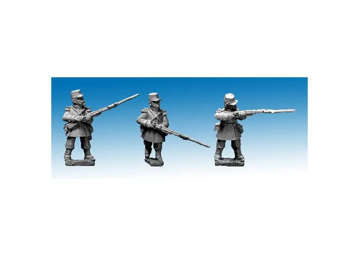 French Line Chasseur firing line