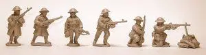 Photo of US Infantry with Chauchat Light Machine Guns (US006)