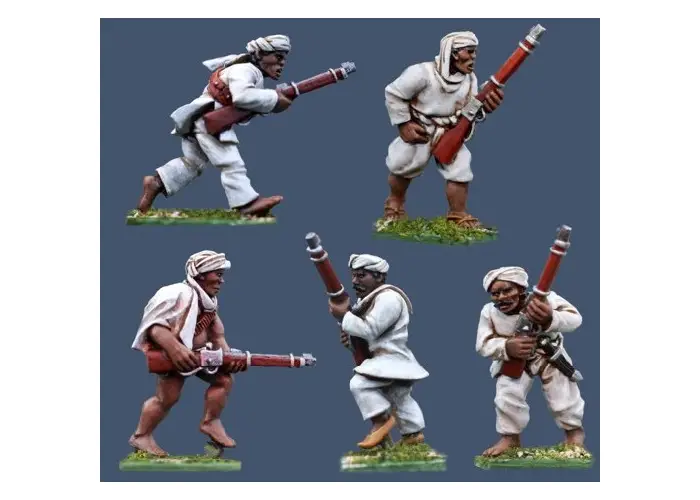 Thuggee Fighters w/Martini Rifles