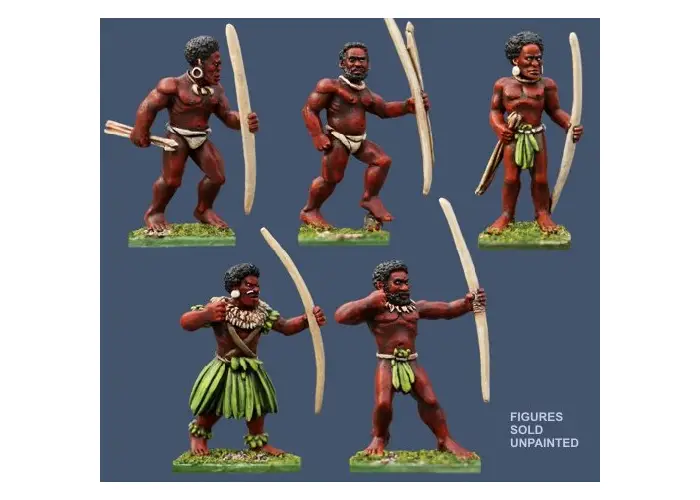 Melanesian Islanders w/Bows