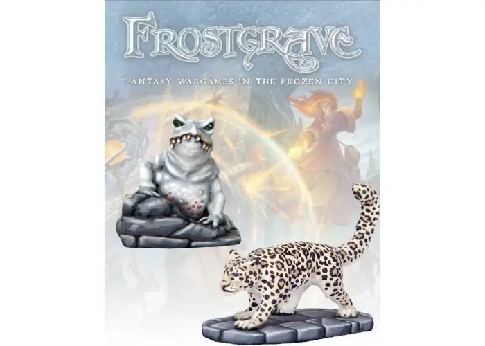 Ice Toad & Snow Leopard.