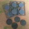Photo of 50mm Diameter Paved Effect Bases (Base32)