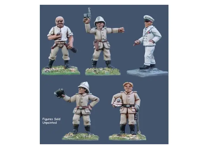 German Seebataillon Officers