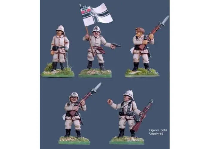 German Seebataillon NCOs