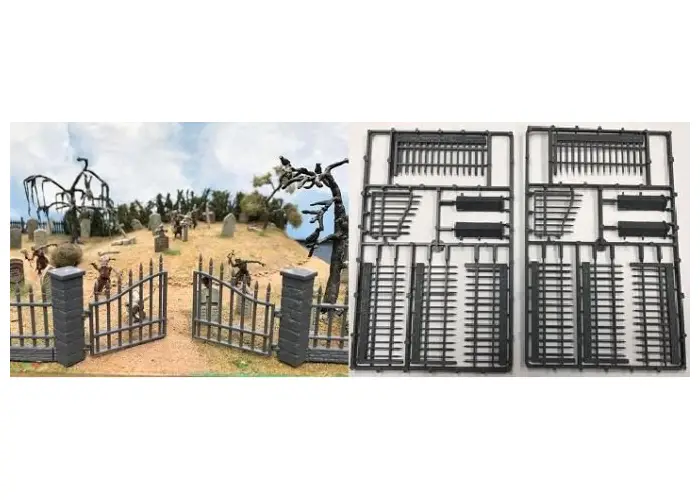 Renedra Railings with a Gate 